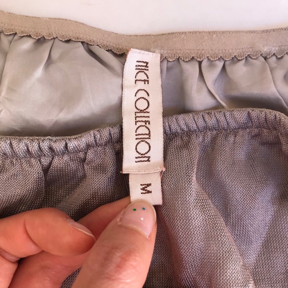 Nice Collection Metal Knit Midi Skirt - Picture 5 of 8